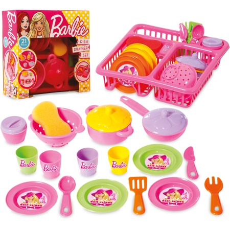 BARBIE DISH SET