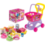 BARBIE MARKET TROLLEY CON ACCESSORI