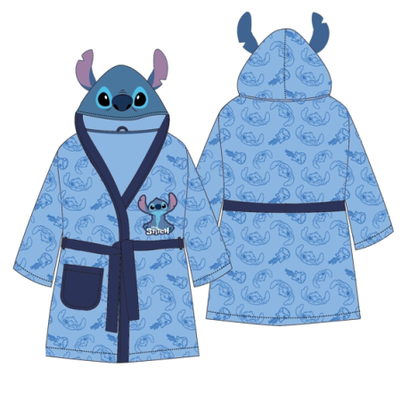 VESTAGLIA CON CAPPUCCIO STITCH STITCH