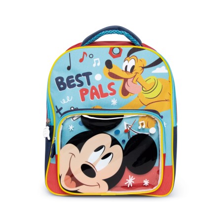 ZAINO CON TASCA TRASPARENTE MICKEY